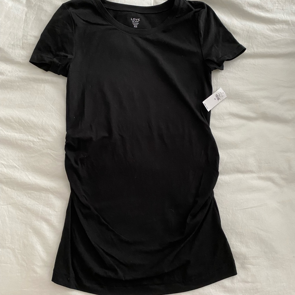 Gap Maternity Shirt XS Off Black